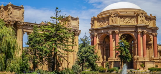 the palace of fine arts at the presidio san francisco